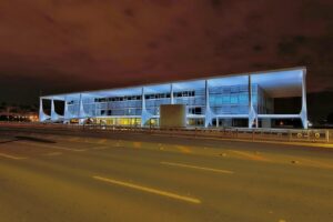Fachada do Palácio do Planalto, sede do Poder Executivo federal em Brasília